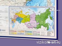 федеральные округи на карте